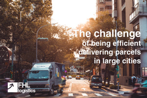 The challenge of being efficient delivering parcels in large cities